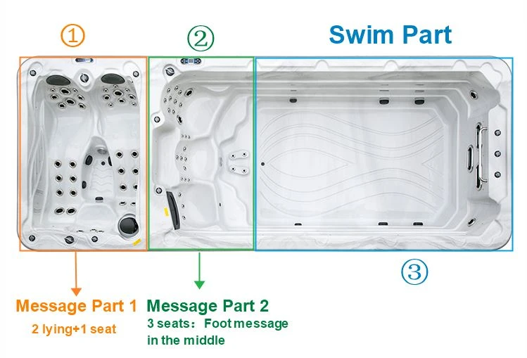 5 Person Swim Spa Whirlpool details-6